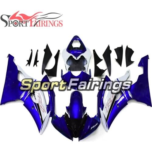 Complete Fairing Kit For Yamaha YZF-R6 YZF600 R6 Year 08 09 10 11 12 13 14 16 2008 - 2016 ABS Motorcycle Bodywork New Blue White