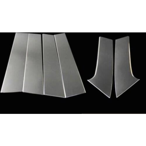 Stainless Steel Car Full Window Decoration Strips Trim 6pcs/8Pcs Fit For Nissan X-Trail 2014 2015 2016 2017 2018