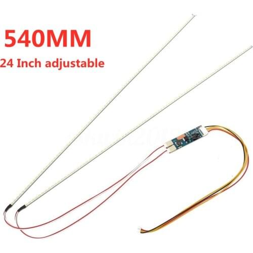 Premium 24 Inch adjustable light LED backlight kit 540mm work for 15"17"19"22"22 inch 24" upgrade LCD screen to LED Monitor
