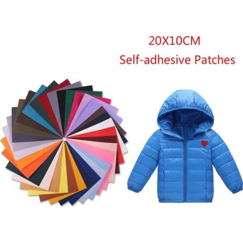 Wasable Self-adhesive Patches Cloth Sticker Decoration Available Free Cut DIY Repair Down Clothing Raincoat Umbrel Appliqued