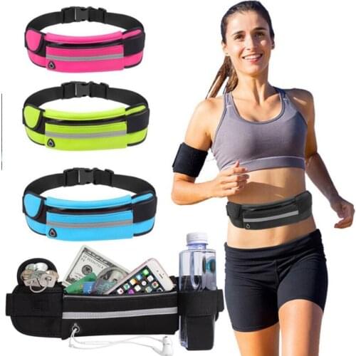 Sports Waist Bag Multifunctional Outdoor Running Mini Waist Bag Portable Waterproof Invisible Jogging Bag