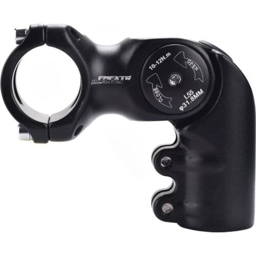 Bicycle Handlebar Stem Adjustable Height Riser Stem MTB Bike 120 Degree Adjustable Fork extension fiting stem 25.4mm 31.8mm