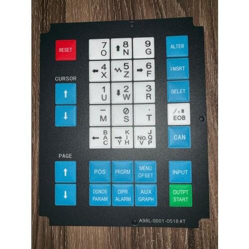 For FANUC operation panel button film A98L-0001-0518#T button mask