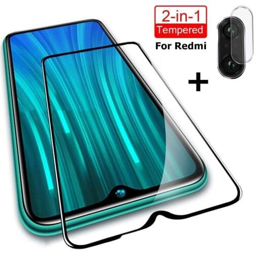 2 in 1 Tempered Glass For Redmi Note 9s 9 8 7 6 Pro 8A 8T Camera Lens Screen Protector on Xiaomi Redmi 8 8A 8T 7 7A Glass Film