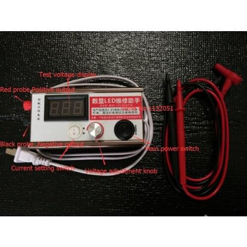 0-220V Split Screen LED Tester TV LCD Backlight Tester LED Lamp Beads Light Boards Test LED Tester