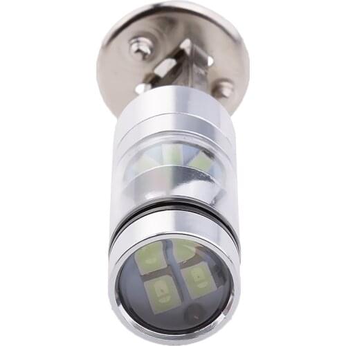 1 Pair H1 8000K 100W LED 100W 20-SMD Projector Fog Driving DRL Light Bulbs