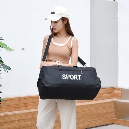 2021 Korean Fashion Womens Travel Bag Oxford Cloth Lightweight Yoga Bags Large-capacity Waterproof And Anti-theft Duffle Bags