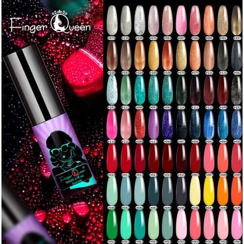5ML UV Gel Nail Polish 120 Color Series Soak Off Nail Art Gel Polish Varnish Design For Manicure Top Coat Gel Polish