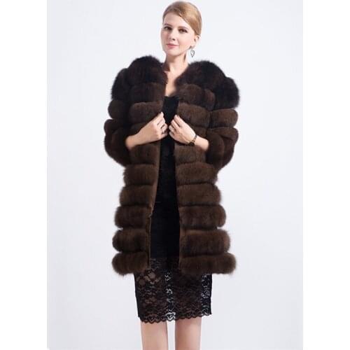 Bless ming han Fox Fur Coats