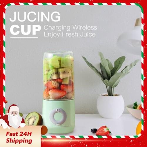 DTVANE 6 Cutter Mini Portable Juicers USB Electric Mixer Fruit Smoothie Blender For Machine Food Processor Maker Juice Extractor