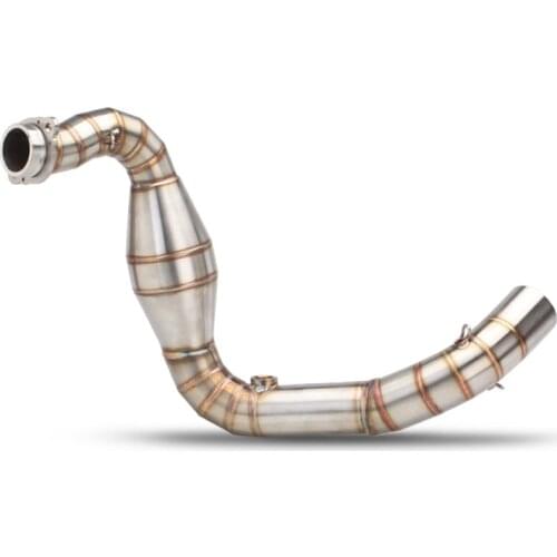 Motorcycle Exhaust Pipe Muffler Front and Rear Middle Link Tube case for BMW G310R G310Gs 2017-2019 G310R Sliding Exhaust Pipe