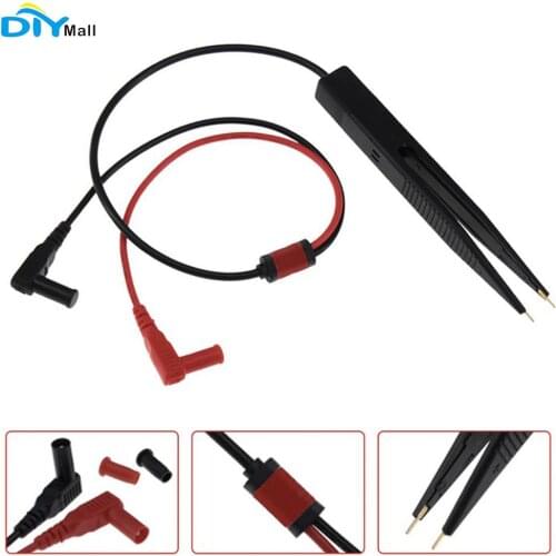 Multi SMD Test Clip Probe Tweezers Inductor Resistor Digital Multimeter LCR Capacitor Meter Wire Pen Cable Needle Tip
