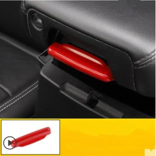 Car Center Armrest Switch Button Frame Cover Trim Sticker Fit For Jeep Wrangler JL JT 2018 2019 2020 2021