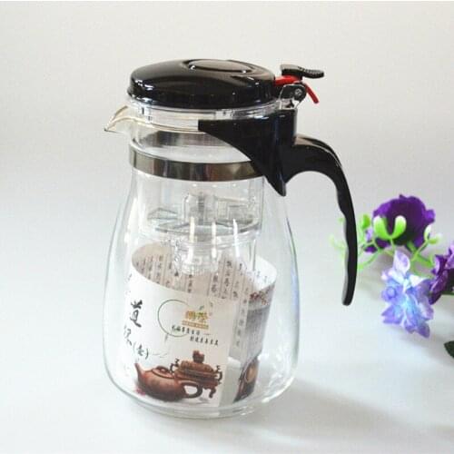 New Arrive 750ML Chinese Teapot Heat Resistant Glass Teapot Home&Office Teapot Travel Puer Tea pot Home&Kitchen Tea set