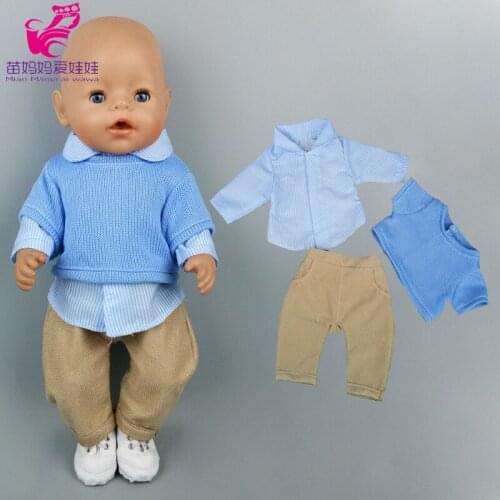 Baby doll clothes summer shirt jeans short pants 18 inch american og girl doll clothes denim pants