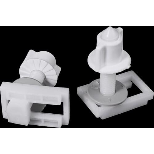 DIY Plastic Toilet Seat Screws Fixings Fit Toilet Seats Hinges Repair Tools Toilet Mounting Screws Household Gadgets
