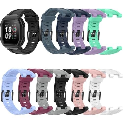Replacement Silicone Strap For Amazfit Ares Wristband Sport Smart Watch Band For Xiaomi Huami Amazfit A1908 Bracelet Accessories