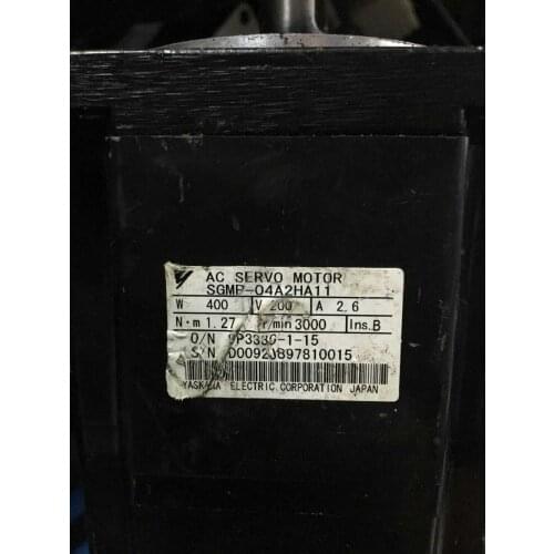 Servo SGMP-04A2HA11 , used ,90% appearence new , 3 months warranty , in stock