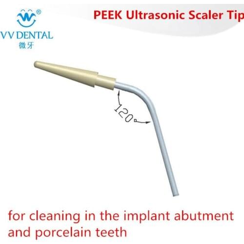 Ultrasonic dental cleaning tip only for EMS original scaler machine for the cleaning of denture & dental prosthesis