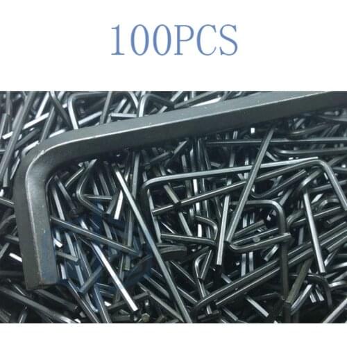 10pcs/20pcs/50pcs/100pcs 1.5mm 2mm L Shaped Hex Key L Allen Wrench Flat hexagonal wrench Hand Driver Tools