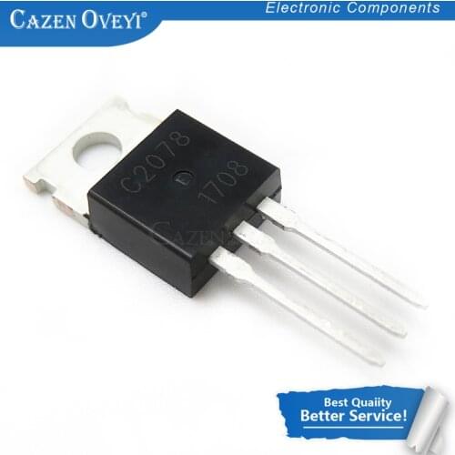 10pcs/lot C2078 TO220 2SC2078 TO-220 2078 3A 80V In Stock