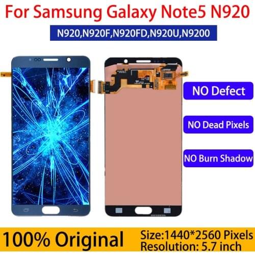6.3"Original AMOLED Note 8 Display with defect For SAMSUNG Galaxy NOTE8 LCD N950 N950F Display Touch Screen Replacement No Frame