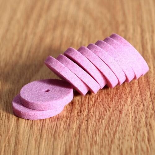 20Pcs Dremel Accessory 20mm Mini Grinding Wheel Polishing Pad Mounted Stone For Bench Grinder Dremel Rotary Tool Abrasive Tools