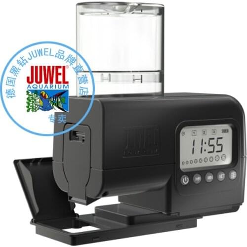 JUWEL aquarium automatic feeder, intelligent feeding device. Flakes, pellet feed dispensers. Aquarium fish tank feeder