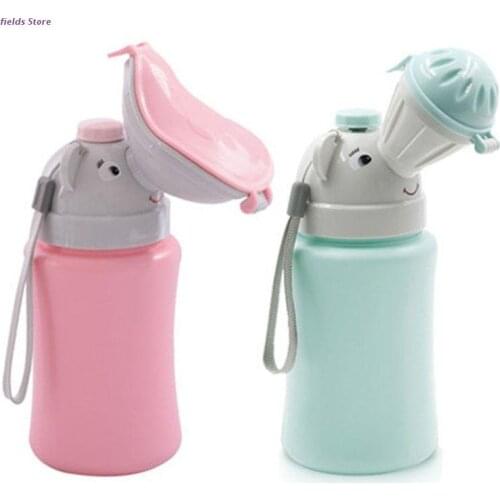 500ML Baby Portable Urinal Toilet Boy Girl Cars Travel Supplies Potty Training