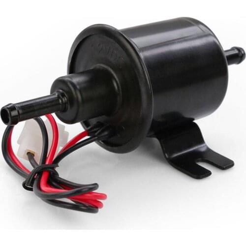 HEP-02A 12V Universal Metal Solid Electric Petrol Fuel Gasoline Transfer Pump
