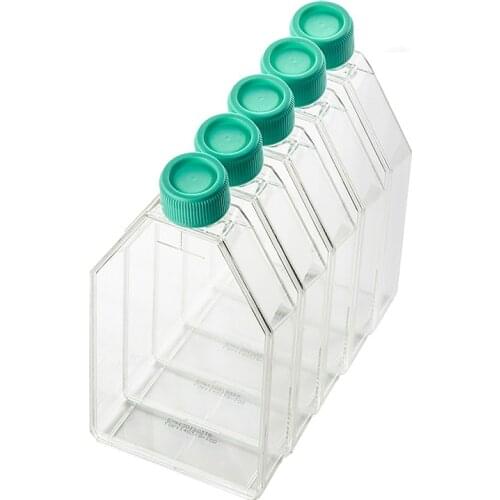 Cell and Tissue Culture Flask Cell Culture Flask Canted Neck 25ml Non-treated Cell Growth Area 12.5cm2 Sterilized Package 10/PK