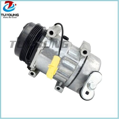 7V16 Auto air conditioning compressor for Citroen Peugeot 208 308 4pk air pump