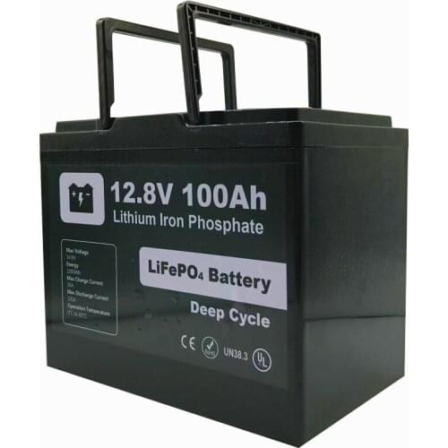 3000 Times life lithium ion LFP 12v 100Ah lifepo4 solar rv car battery