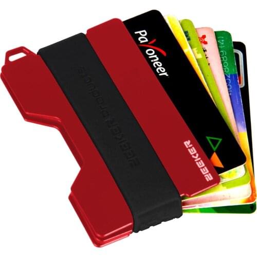 New Metal Wallet with Key/coin holder Rfid Blocking card holder wallet for men&women