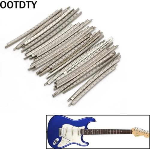 OOTDTY For New Classical Acoustic Guitar Fret Wire 24 Fingerboard Frets 2.0mm Slivery