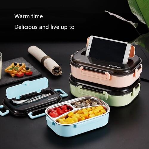 Last one Stainless Steel Japanese Lunch Box Thermal For Food Portable Lunch Box new