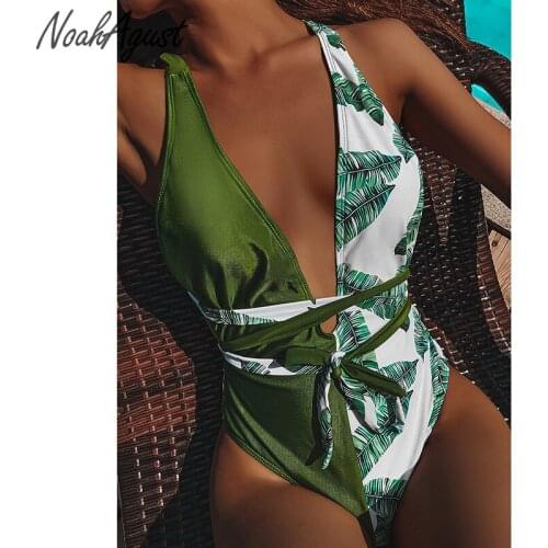 Deep V Sexy One Piece Swimsuit Push Up Trikini Swimwear Women Bikini Bodysuit Brazilian Bathing Suit Swim Wear Backless Bikini