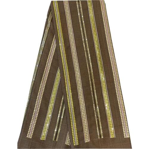 Sequin African French Net Lace Fabric 2021 High Quality Tulle Mesh Lace Bridal Nigerian Wedding Dress Lace For Woman wy18-91