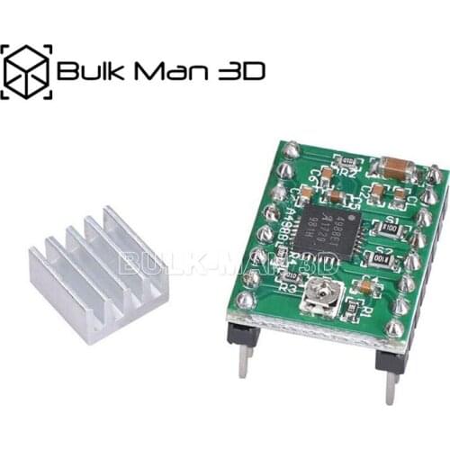 5pcs/lot A4988 Compatible Stepper Stepstick Motor Driver Module With Heat Sink For 3D Printer Controller