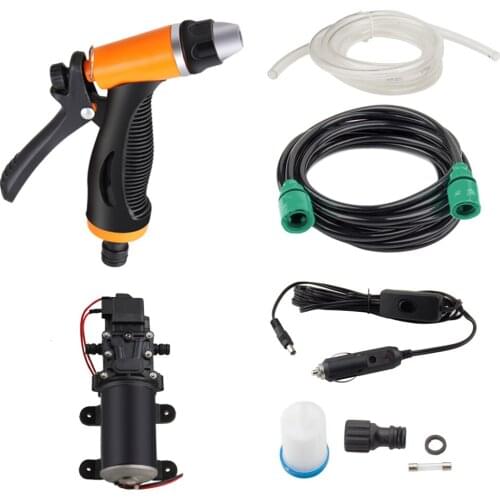80W 130PSI Portable High Pre ssure Car Electric Washer Wash Pump 12V