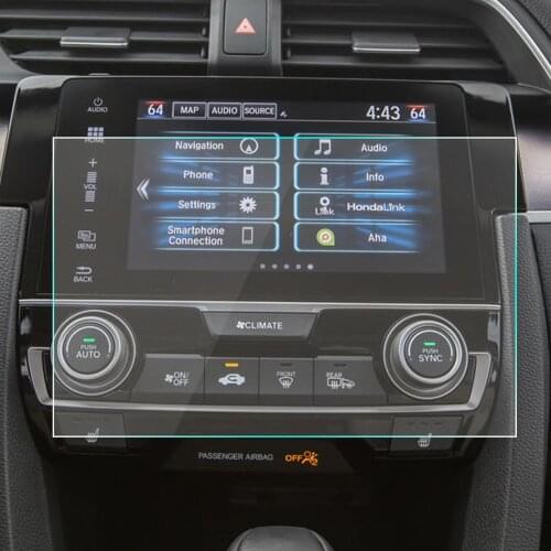 CITALL Car Auto 15.2x8.5cm High Definition Touch Display Screen Protector fit for Honda Civic 7inch Old Style