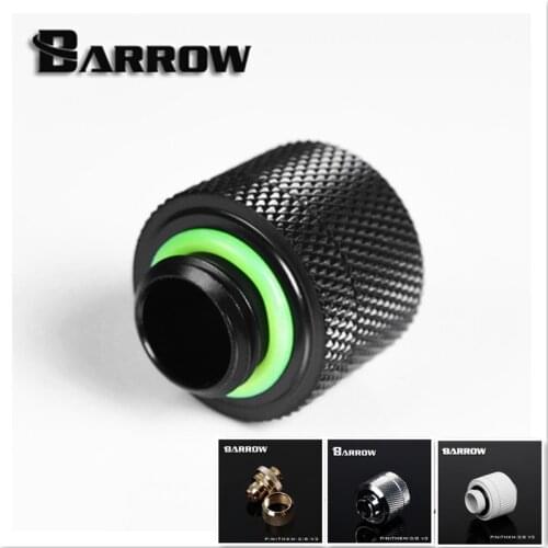 Barrow THKN-3/8-V3,3/8"ID*5/8"OD 10x16mm Soft Tube Fittings, G1/4" Fittings For Soft Tubes