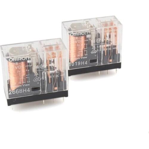 Free shipping 2PCS G2R-2-5VDC G2R-2-12VDC G2R-2-24VDC 8pins Relay