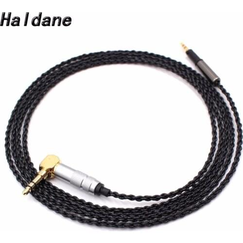 Free Shipping Haldane 1.2m 4 Cores Audio Upgrade Cable Compatible with HD598 HD558 HD518 HD 598 Headphones