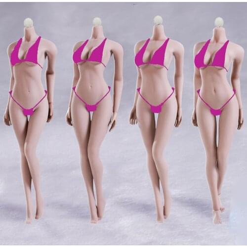 Big Bust 12" Flexible European Shape Female Seamless Body POM Skeleton For 1/6 Action Figure Toy TBLeague/Phicen/JIAOUL Doll