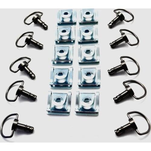 17mm Quick Release D-ring Turn Race Fairing Fastener Universal For Honda for BMW For DUCATI Motorcycle Accessories