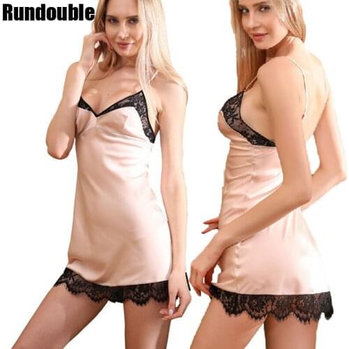 Sexy Faux Silk Robe Sets For Women Bride Bridesmaid Gift Lace Nightgown Bathrobe Perspective Strap Backless Lingerie Sleepwear