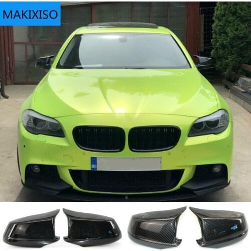 Mirror Covers Fit for Bmw 5 Series F10/F11/F18 Pre-Lci 11-13 Mirror Caps Replacement Side Mirror Caps Rear Door Wing Rear-View