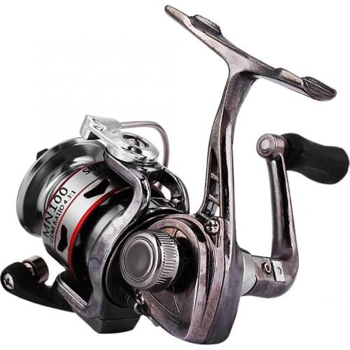Mini Fishing Reel Ultra Light Ball Bearings Spinning Fish Wheel Interchangeable Arm For Sea River Carp Catfish Fishing Tools