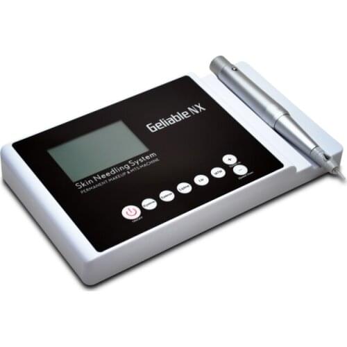 Gelivable Permanent Makeup Digital Professional Eyebrow Lip Eyeliner Tattoo NX Machine Set + Tattoo Gun Cartridge Needles